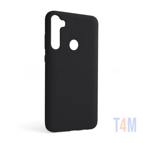 Capa de Silicone Macio para Xiaomi Redmi Note 8 Pro Preto